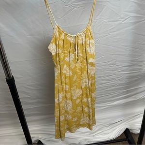 Princess Polly Yellow Cover Up Dress size 4